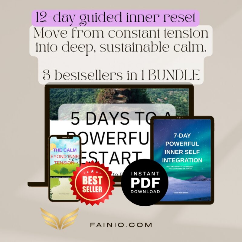 a 12 day guided inner reset for clarity, emotional safety, and grounded action for women