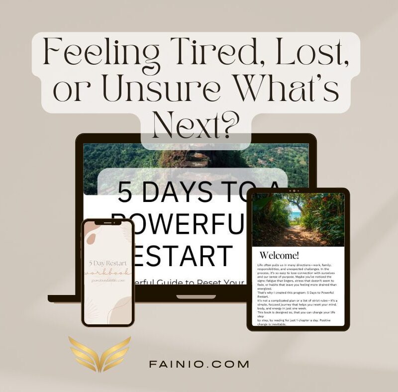 5 days to a powerful restart power of the vision of the future